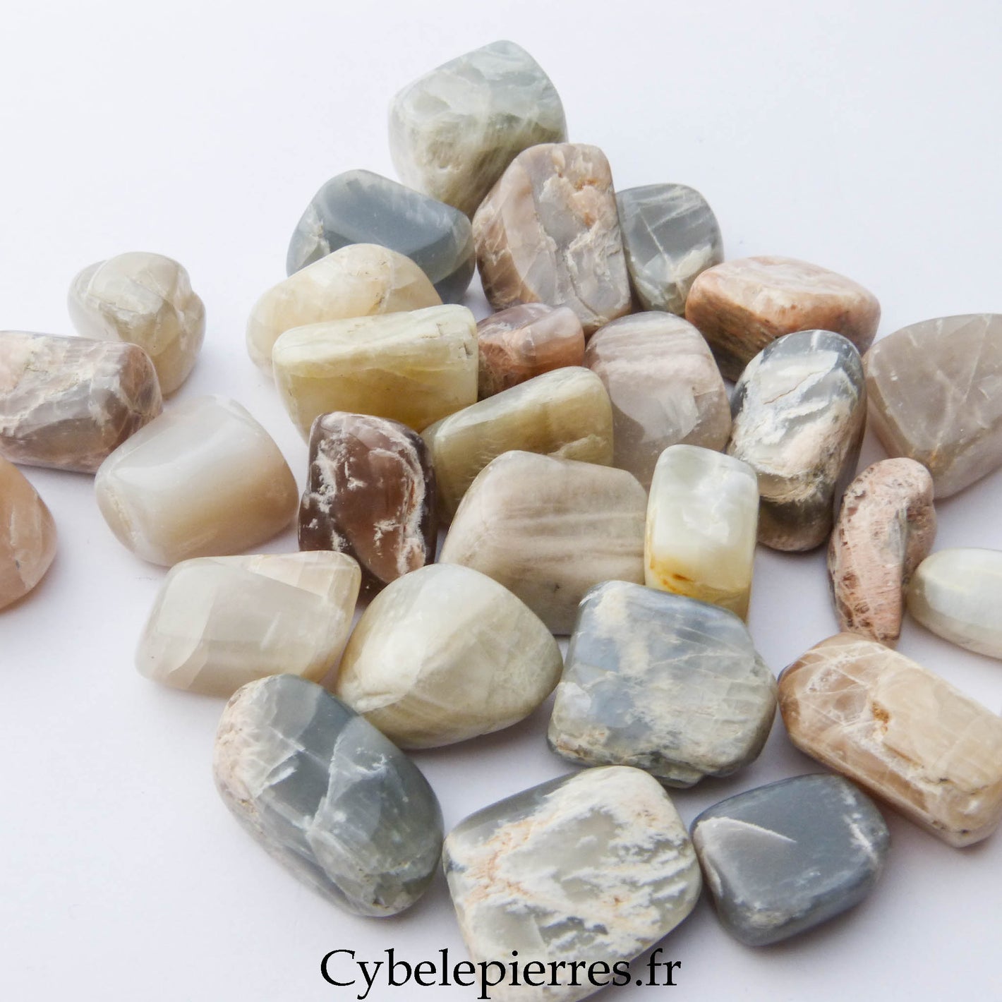 Pierre de Lune Roulée - Inde | Intuition, Créativité et Nouveaux Départs