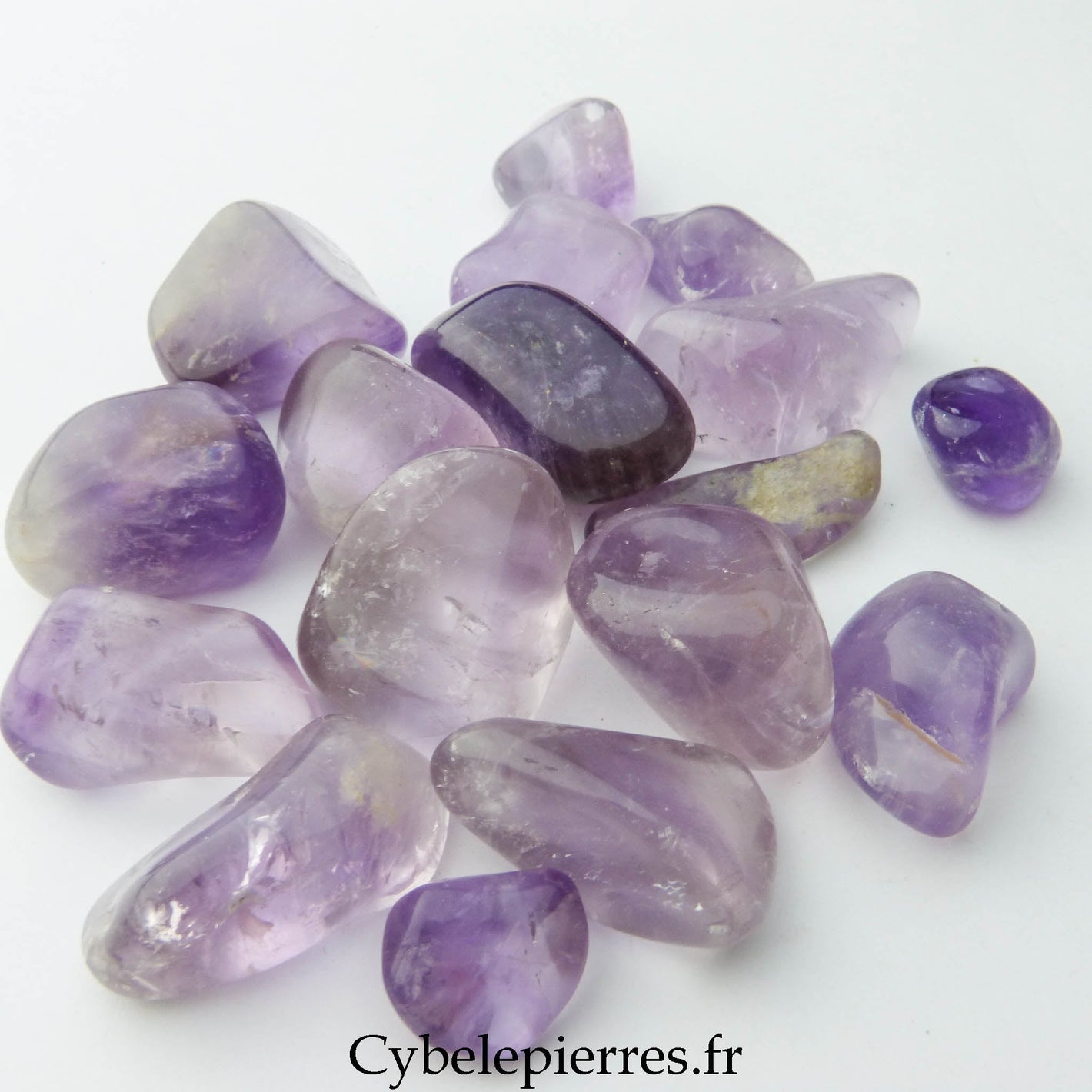 Améthyste Roulée Extra - Uruguay | Harmonie et Protection - Cybele Pierres