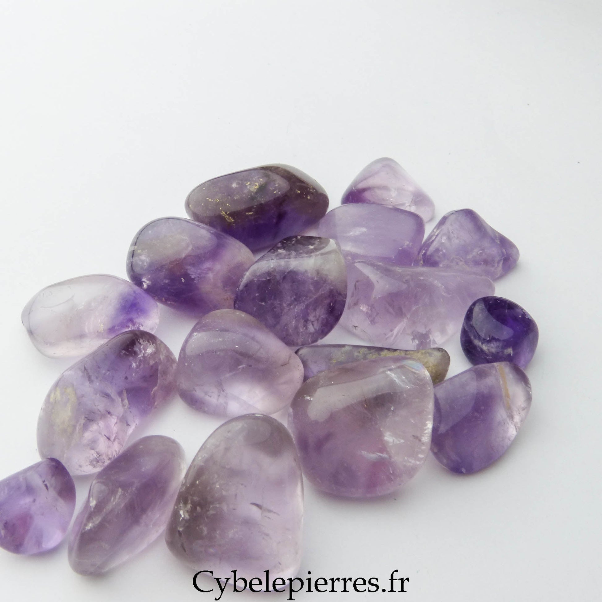 Améthyste Roulée Extra - Uruguay | Harmonie et Protection - Cybele Pierres