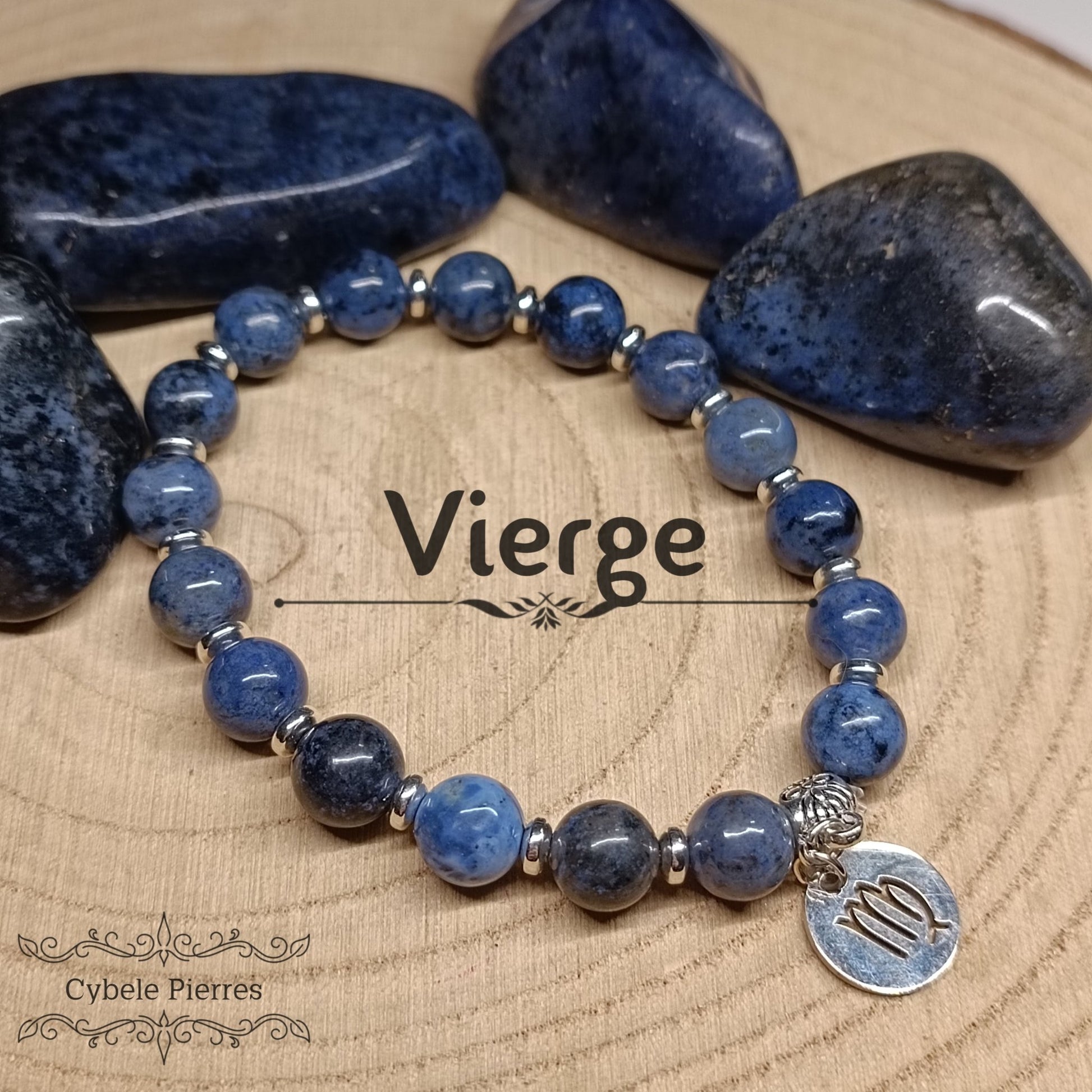 Bracelet Astrologie - Vierge - Cybele Pierres
