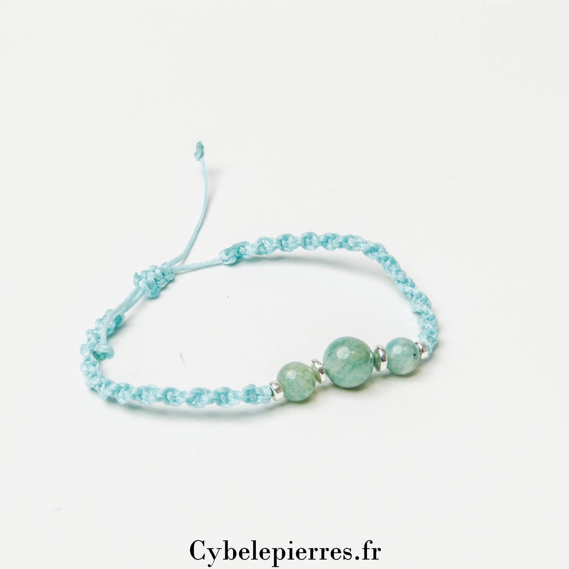 Bracelet Porte - bonheur Amazonite (6 et 8mm) | Harmonie et Épanouissement - Cybele Pierres