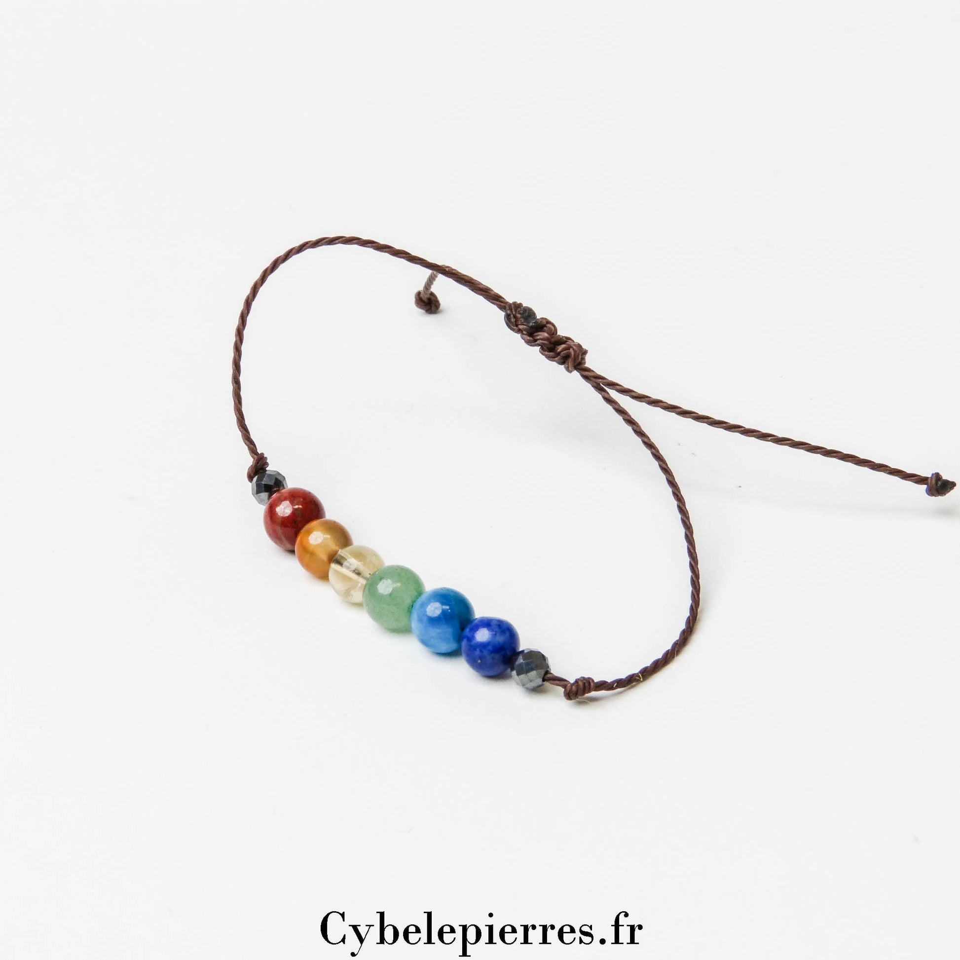 Bracelet Réglable Cordon - Pride | Harmonie et Affirmation de Soi - Cybele Pierres