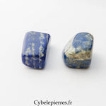 Lapis - Lazuli Rectangle (Pierre roulée) – Pakistan | Sagesse et Clarté - Cybele Pierres