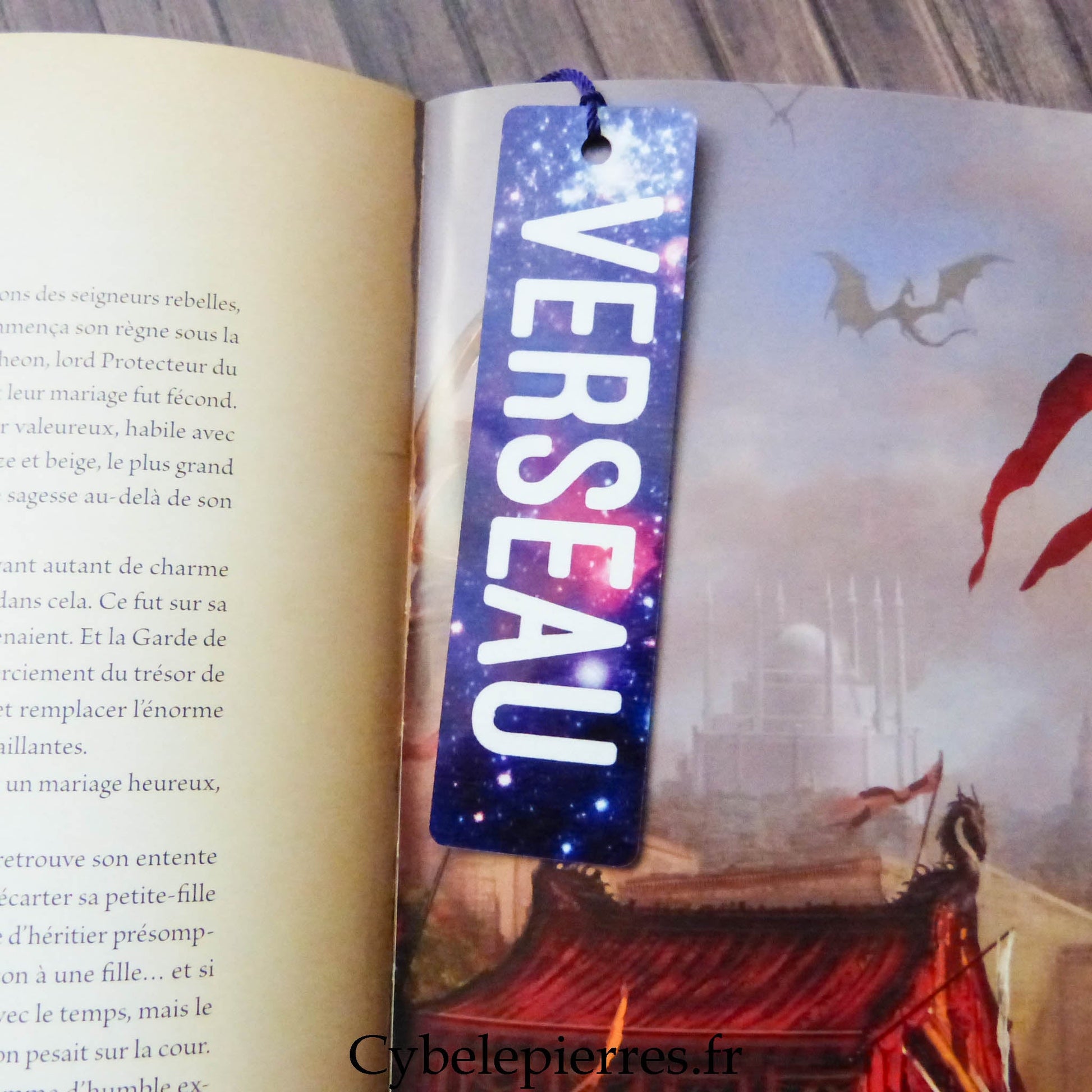 Marque - Pages Astro en Aluminium – 12 Signes du Zodiaque | Fond Galaxie - Cybele Pierres