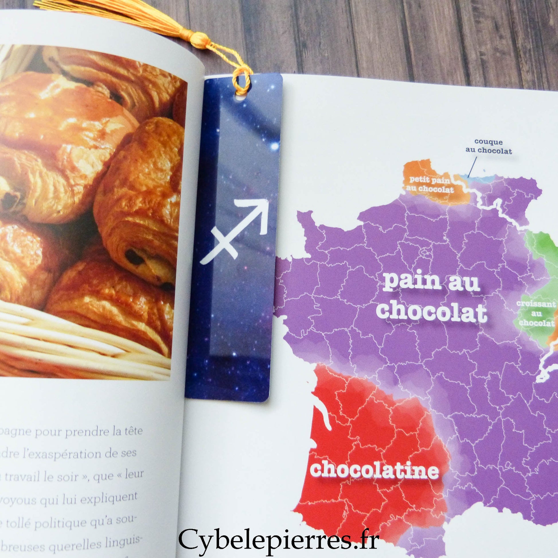 Marque - Pages Astro en Aluminium – 12 Signes du Zodiaque | Fond Galaxie - Cybele Pierres