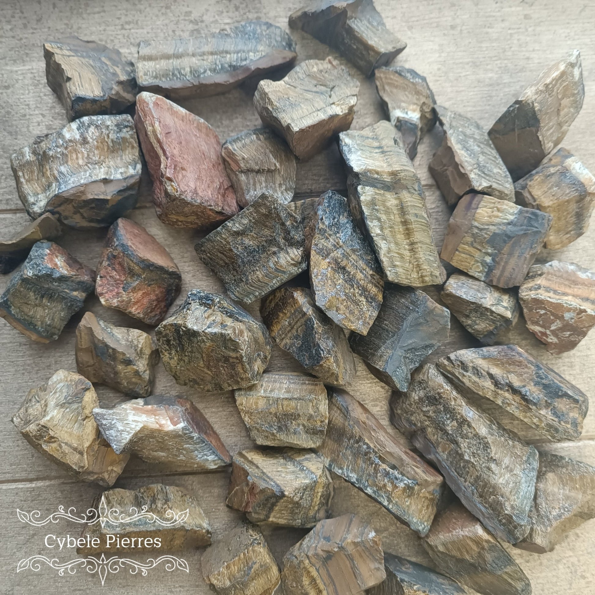 Œil de Tigre Brute - Afrique du Sud | Protection et Confiance - Cybele Pierres