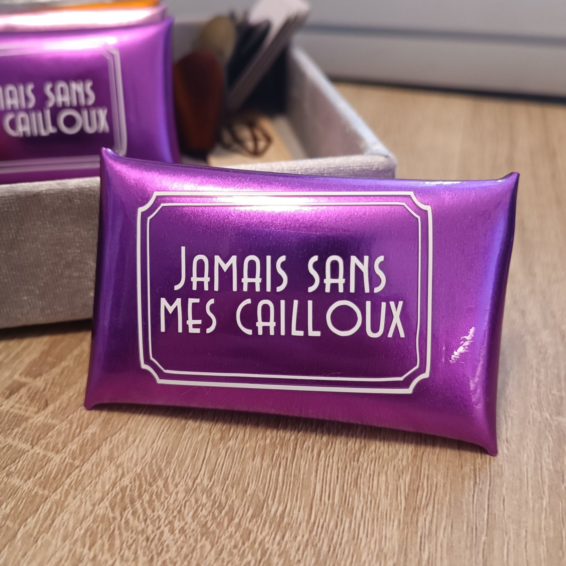 Pochette avec texte (Format S : Taille 9cm x 6cm) - Cybele Pierres