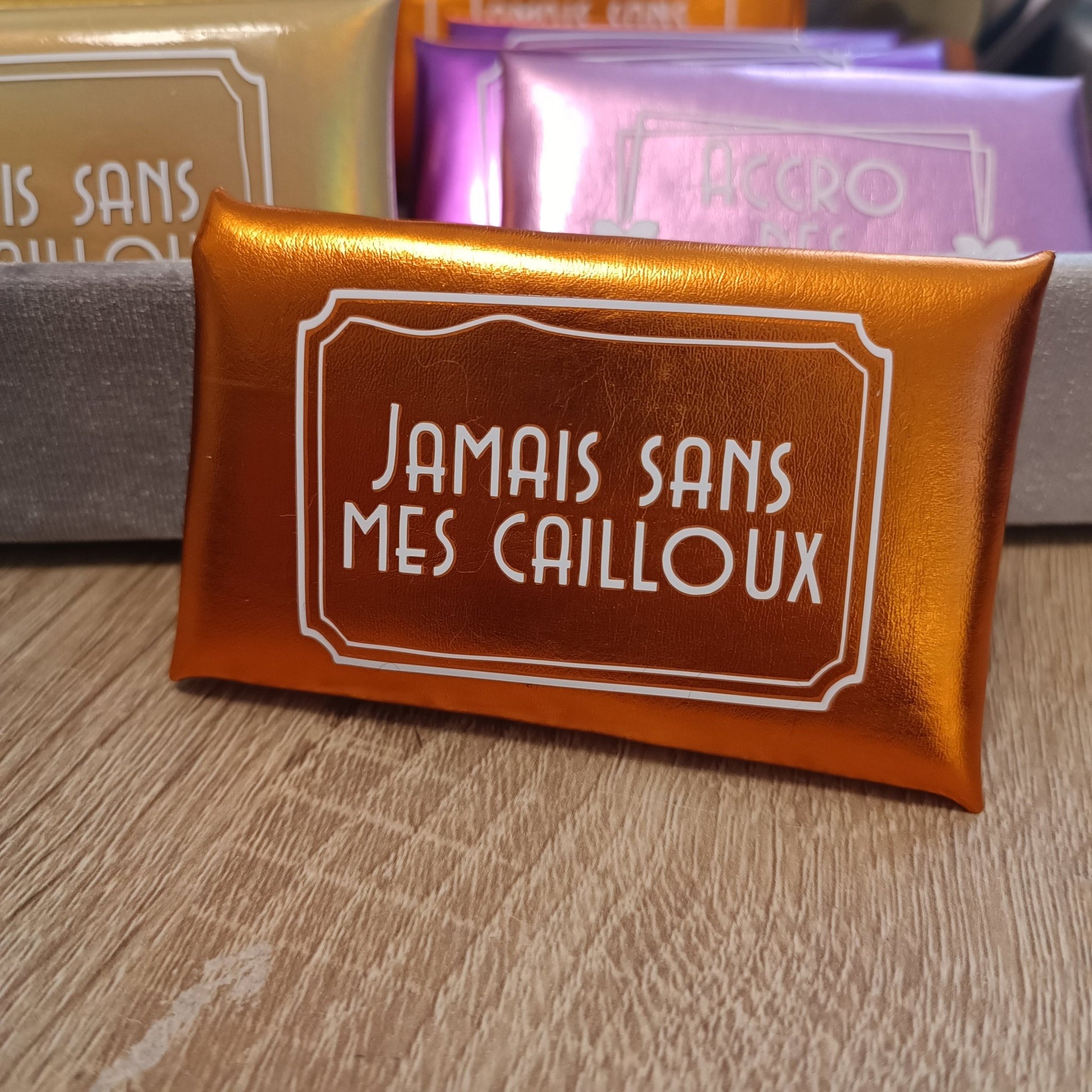 Pochette avec texte (Format S : Taille 9cm x 6cm) - Cybele Pierres