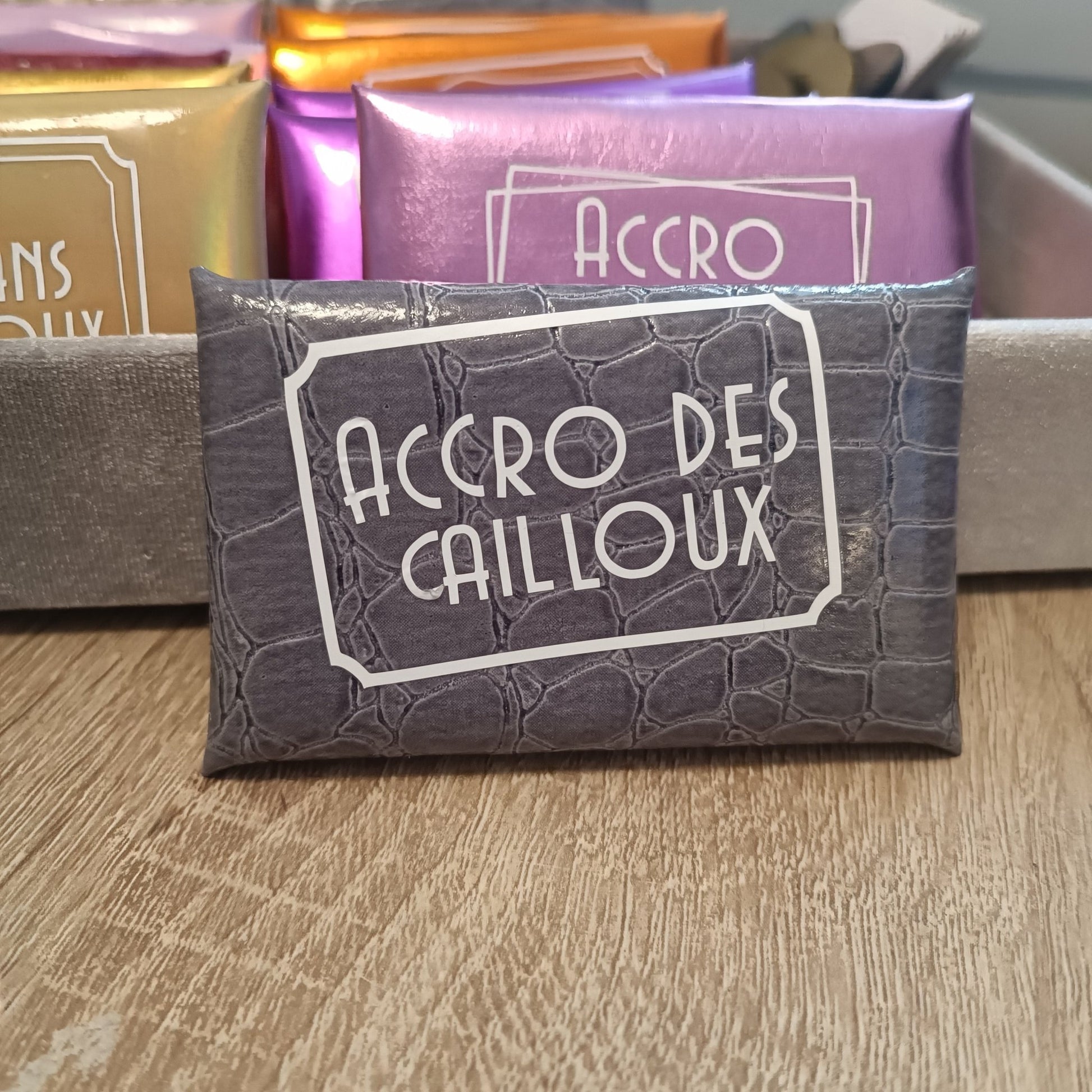 Pochette avec texte (Format S : Taille 9cm x 6cm) - Cybele Pierres