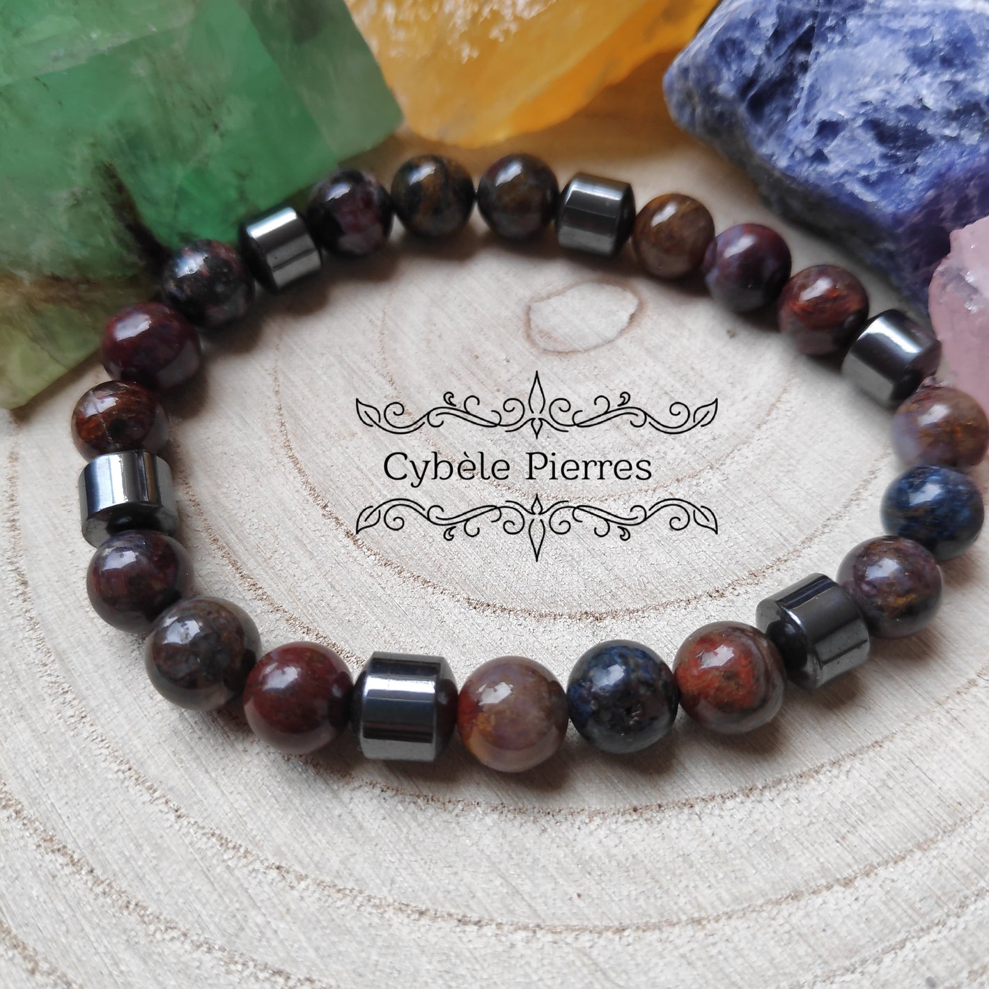 Bracelet Motivation - Piétersite  -8mm (19cm)