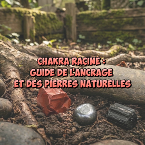 pierres naturelles pour l'ancrage du chakra racine