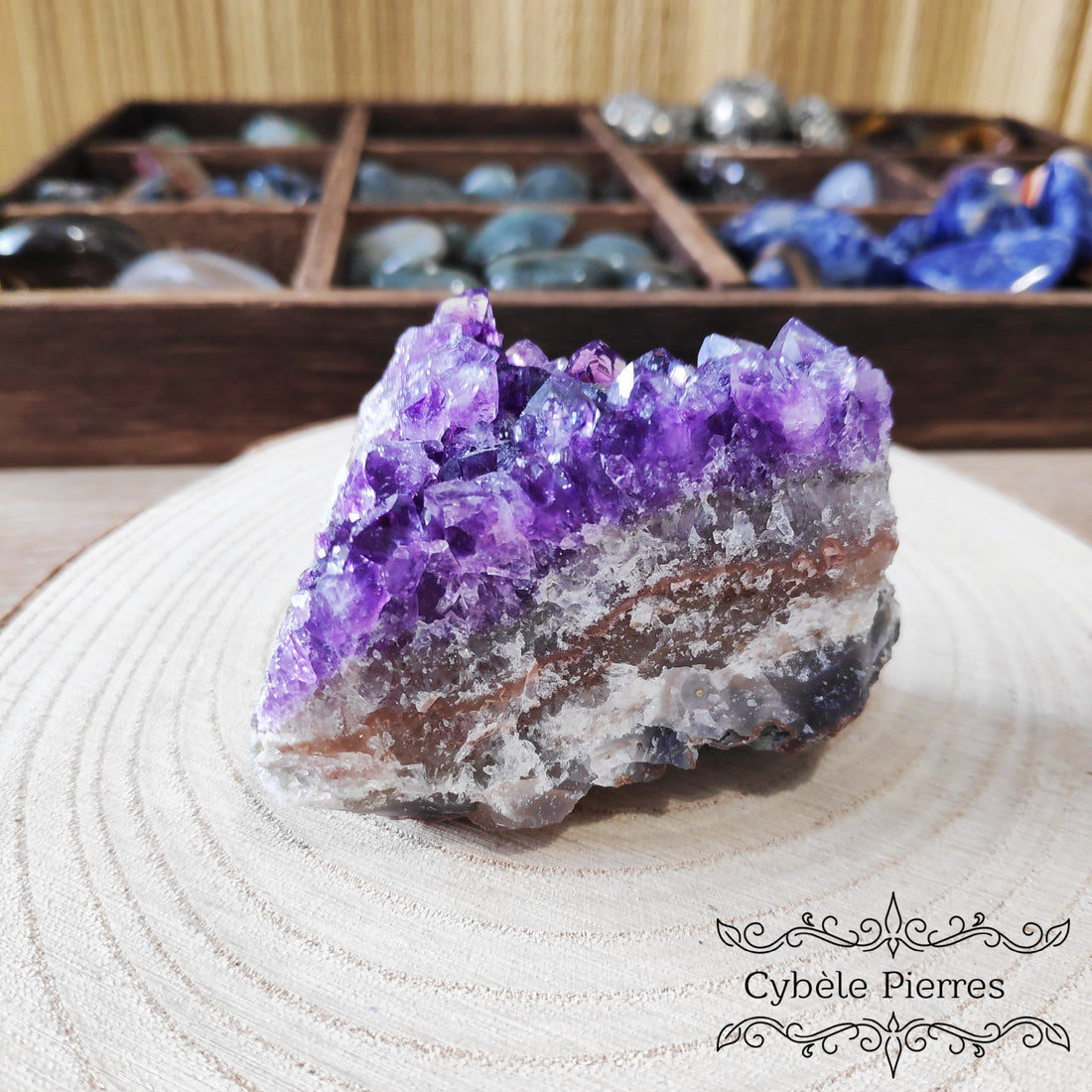 Améthyste : Vertus et Propriétés - Cybele Pierres