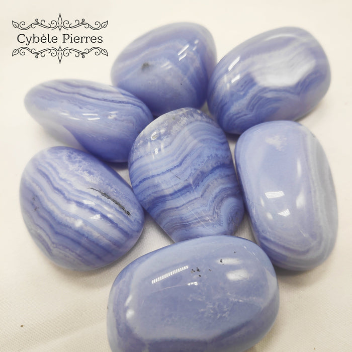 Calcédoine bleue : Vertus et Propriétés - Cybele Pierres