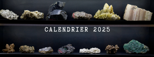 Calendrier des foires et expositions aux minéraux 2025