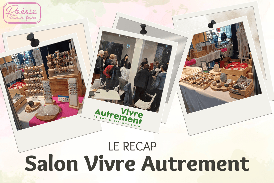 Ma première expérience au salon Vivre Autrement à Paris - Cybele Pierres