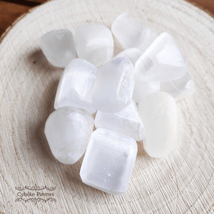 Sélénite : Vertus et Propriétés - Cybele Pierres