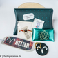 Coffret astrologique Bélier– bracelet en pierres naturelles & accessoires