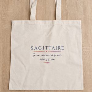 Tote bag Astro Sagittaire – Votre signe, votre petite phrase
