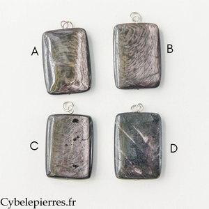 Colgante de hiperstena - 35 mm