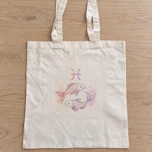 Tote bag Astro Poissons – Votre signe, votre petite phrase