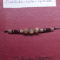 30 - Bracelet Porte - bonheur réglable cordon - Pierre de lune et Grenat - Cybele Pierres