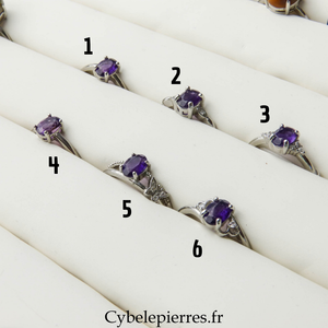 Bague Améthyste (8mm) | Protection et Équilibre