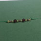 42 - Bracelet Porte - bonheur réglable cordon - Péridot, Grenat et Pyrite - Cybele Pierres