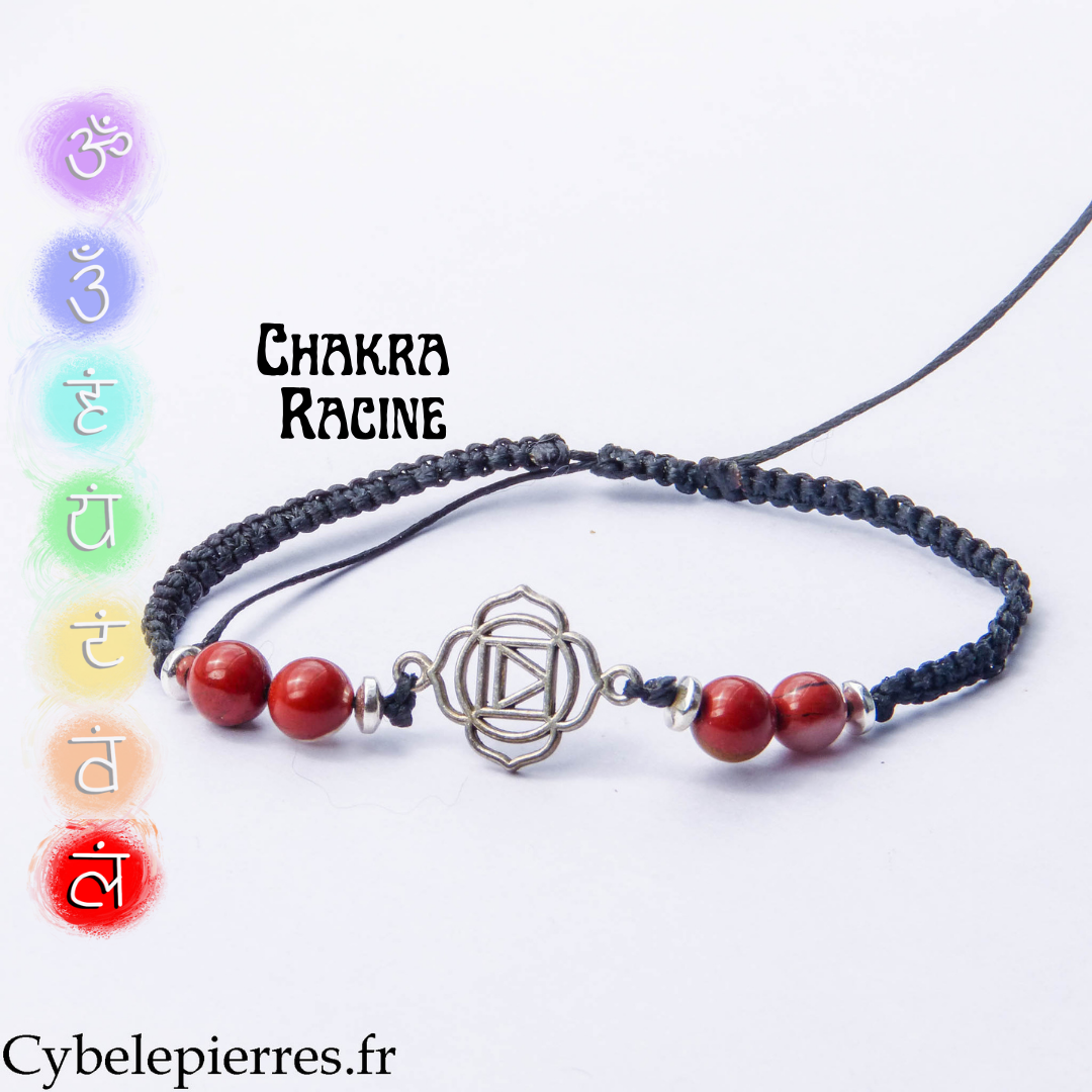 Pulsera Chakra Raíz - Jaspe Rojo (Ajustable) | Estabilidad y Enraizamiento