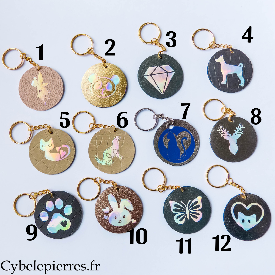 Porte-clé à choisir -  5cm