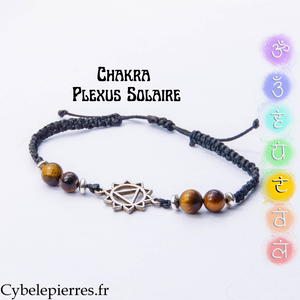 Pulsera Chakra Plexo Solar - Ojo de Tigre (Ajustable) | Confianza y Vitalidad