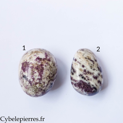 Galet Rubellite – 133 à 183 g | Pierre naturelle d’énergie et de confiance – Brésil