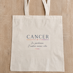 Tote bag Astro Cancer – Votre signe, votre petite phrase