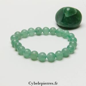 Bracelet Aventurine Verte (8 mm) - 17 cm | Créativité et Relaxation