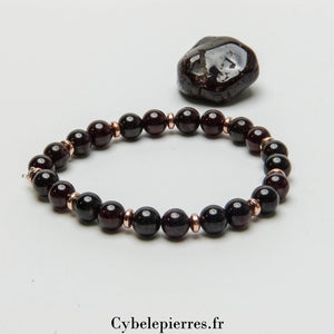 Bracelet Grenat (6mm) - 18cm | Énergie et Équilibre