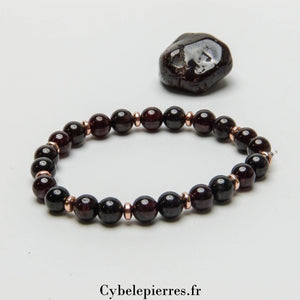 Bracelet Grenat (6mm) - 18cm | Énergie et Équilibre