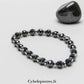 Bracelet Hématite facettée (6mm) - 18cm | Force et Ancrage