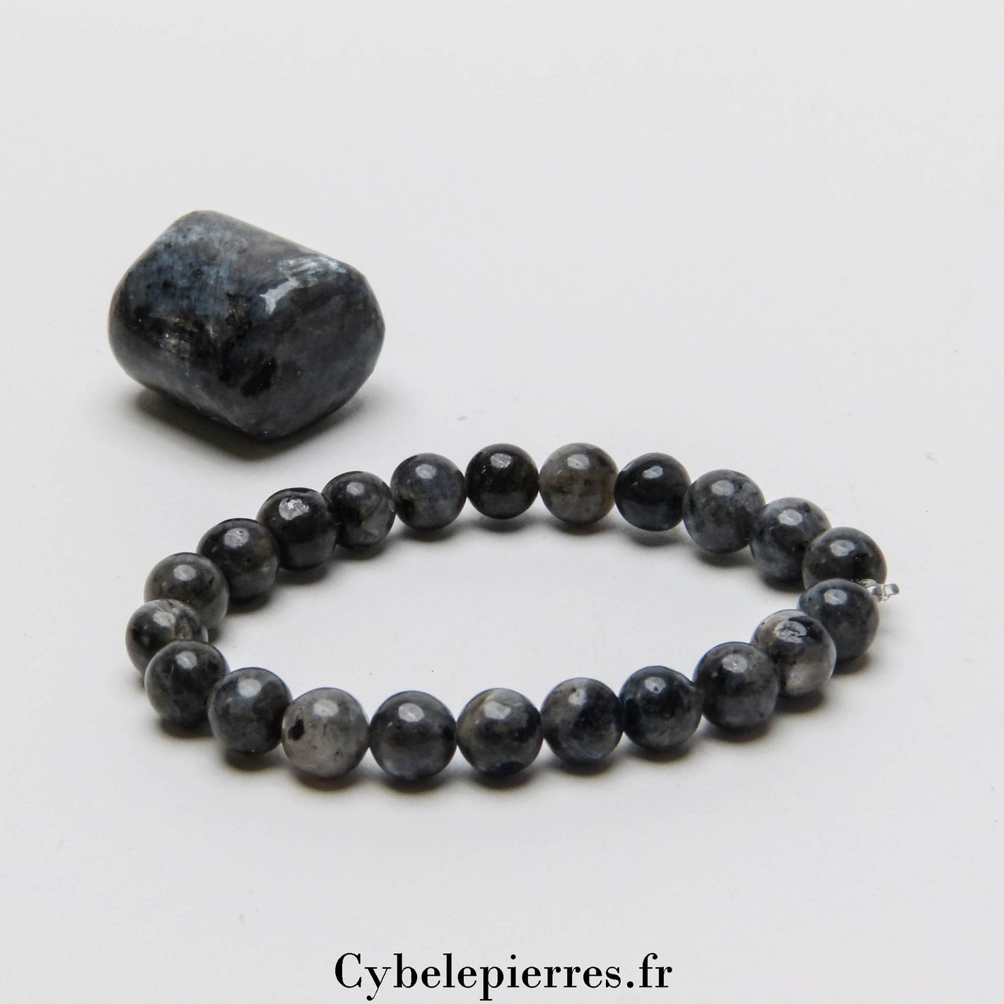 Bracelet Larvikite (6mm) - 17cm