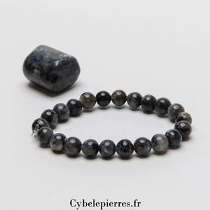 Bracelet Larvikite (6mm) - 17cm