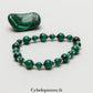 Bracelet Malachite (6 et 8mm) – 18 cm | Confiance et Apaisement