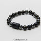 Bracelet Scorpion (8mm) - Protection et Transformation (19cm)
