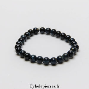 Bracelet Œil de Faucon (6mm) – 17 cm | Clarté et Vision Intérieure