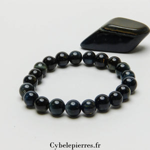 Bracelet Œil de Faucon (8 mm) - 17 cm | Clarté Mentale et Énergie Positive