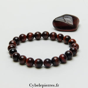 Bracelet Œil de Taureau (8 mm) | Protection et Confiance