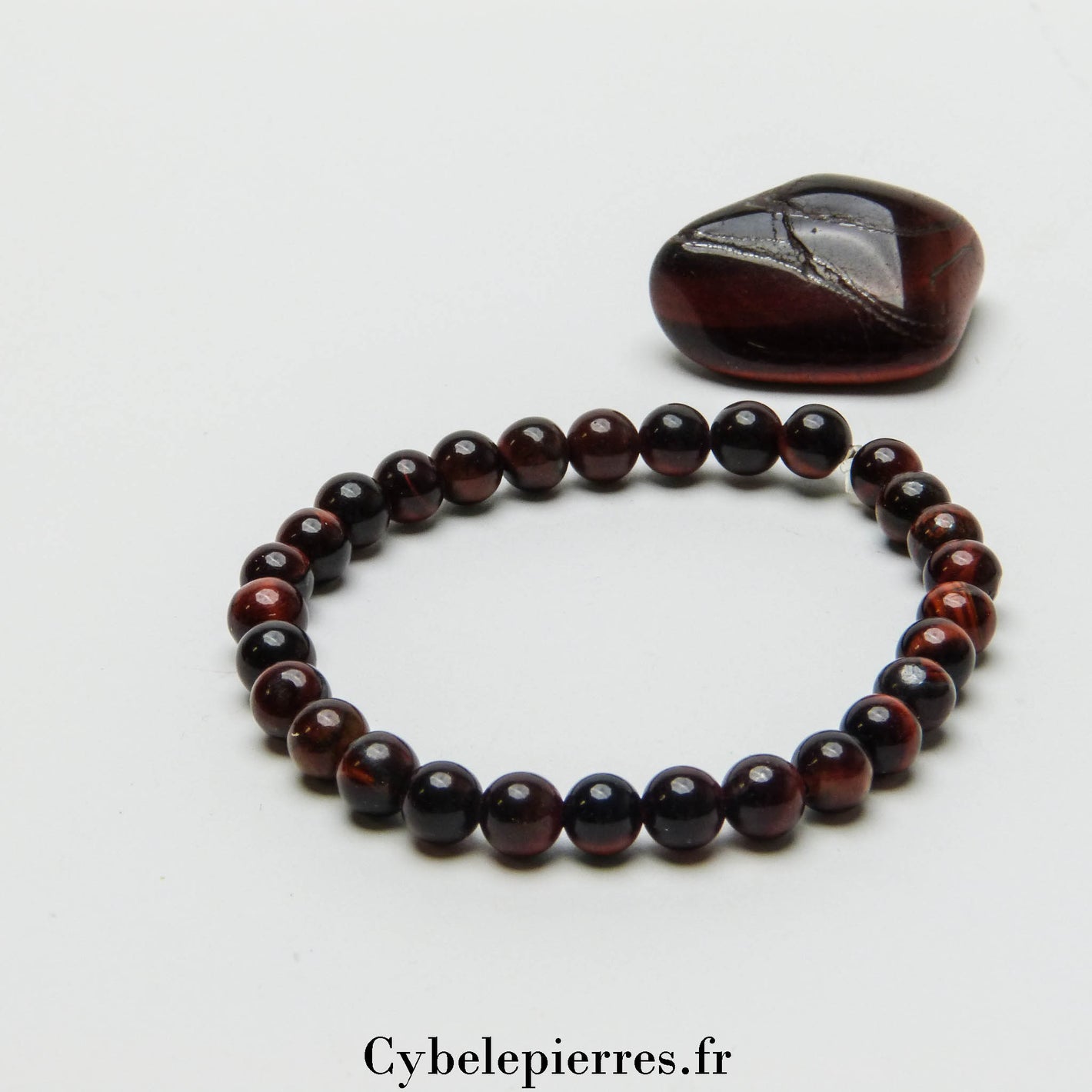 Bracelet Œil de Taureau (6mm) | Protection, Courage et Maîtrise Émotionnelle