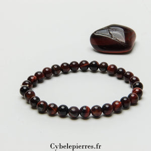 Bracelet Œil de Taureau (6mm) | Protection, Courage et Maîtrise Émotionnelle