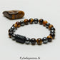 Bracelet Lion - Œil de Tigre (8mm) | Force et Confiance