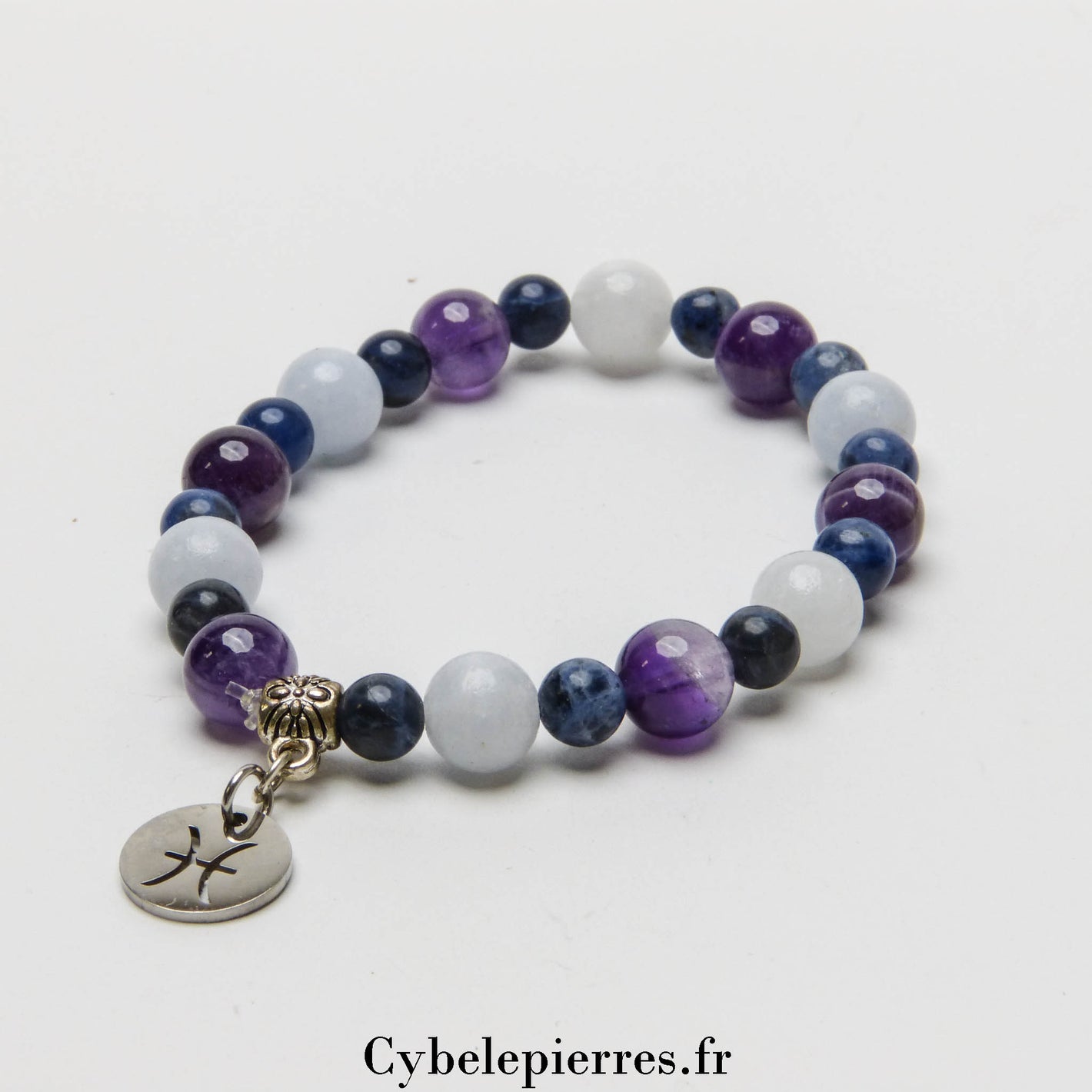 3 - Bracelet Poissons (6 et 8mm) | Bracelet astrologique