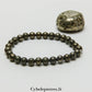 Bracelet Pyrite (6mm) – 18 cm | Clarté Mentale et Protection