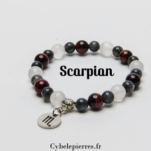3 - Bracelet Scorpion (6mm et 8mm) | Énergie et Transformation