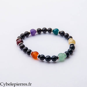 Bracelet Thanos – Pierres de l’Infinité (6 et 8 mm) – 18 cm | Énergie, Puissance et Équilibre